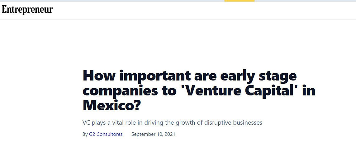 How important are early stage companies to 'Venture Capital' in Mexico?